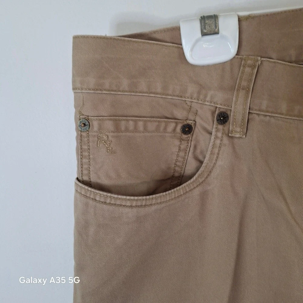Polo Ralph Lauren 67 Straight Leg‎ Chinos Mens 36x34 Tan Khaki Cotton Pants